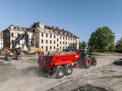 Tipping trailer Krampe Halfpipe HP 20 Carrier