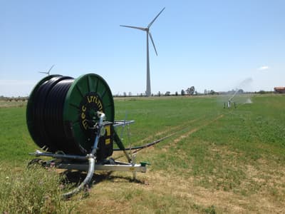 Hose-reel irrigator Irrimec Opti Rain ST45