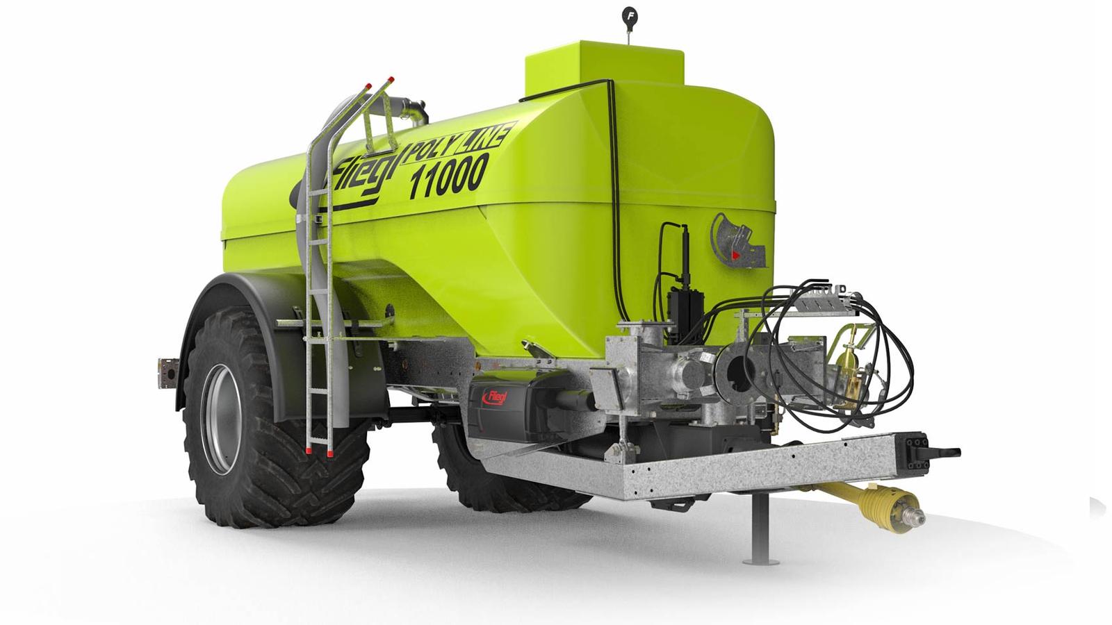 Көң сұйығына арналған цистерна Fliegl PFW Poly Line single-axle