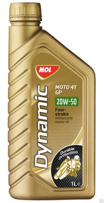 MOL моторна олива Dynamic Moto 4T GP 20W-50