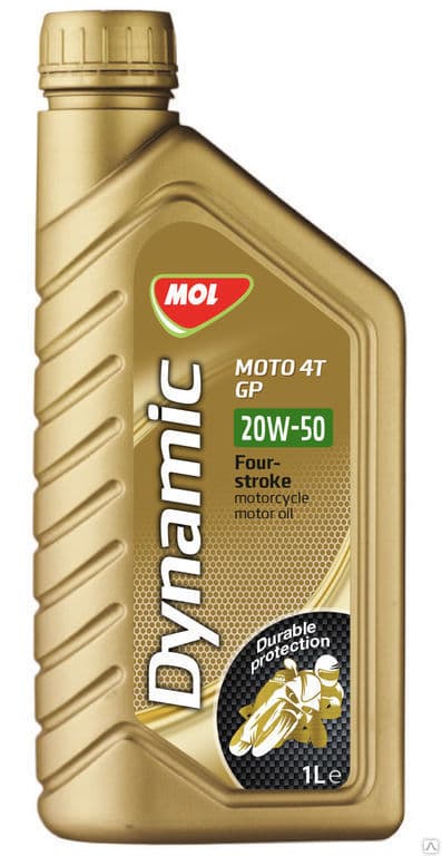 MOL моторна олива Dynamic Moto 4T GP 20W-50