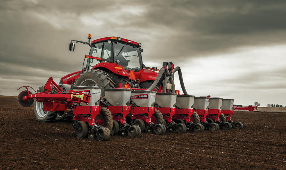 Precision planter Case IH 1235 Mounted Stacker