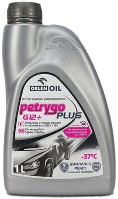 Orlen антифриз Petrygo Plus G12+