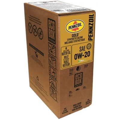 Моторна олива Pennzoil Gold 0W20 24/1 Qt Ecobox