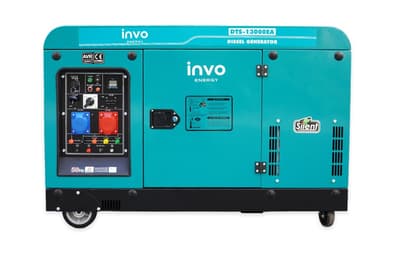 Генератор дизельний INVO DTS-13000EA у кожусі, 12/13кВт, 230/380В