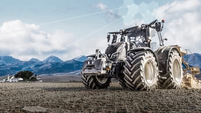 Utility tractor Valtra N135