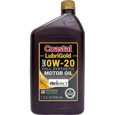 Моторна олива Coastal LubriGold Full Synthetic 0W20