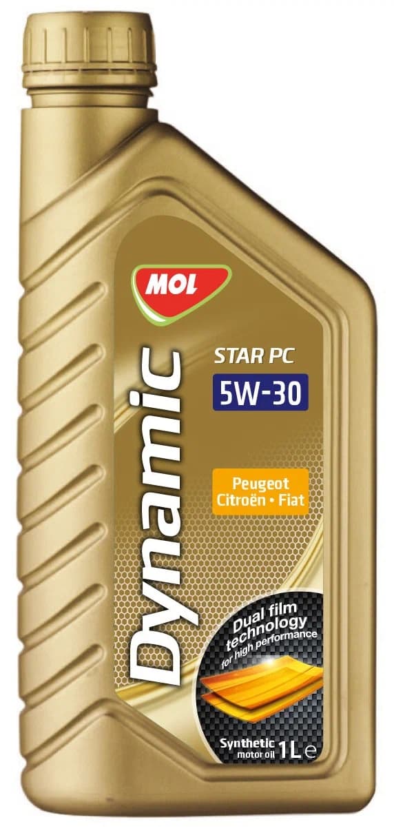 MOL моторна олива Dynamic Star PC 5W-30