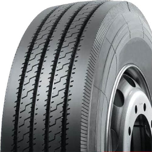 Mirage вантажна шина 315/70R22.5 154/150L 20PR MG660 — протектор шини з поздовжніми канавками, вигляд збоку