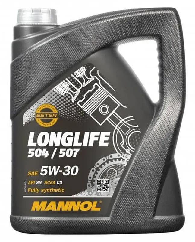 Mannol motor oil Longlife 504/507 5W-30