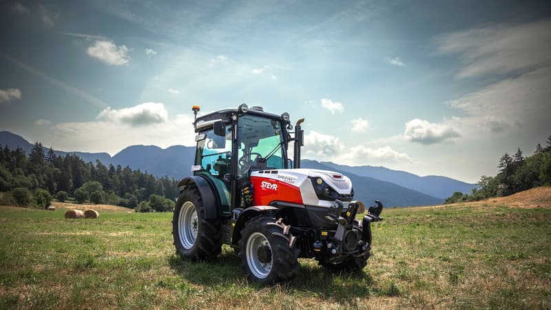 Orchard tractor Steyr 4110 SPEZIAL F CVT