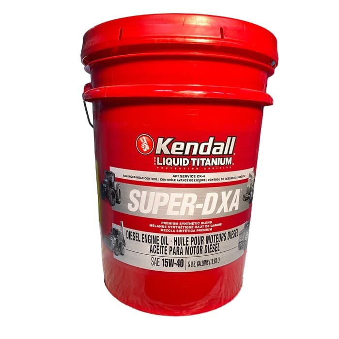 Моторна олива для важкої техніки Kendall SUPER D XA 15W40
