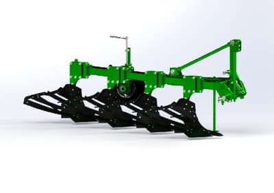 Plow Veles-Agro PNVB 4-35 with trash board