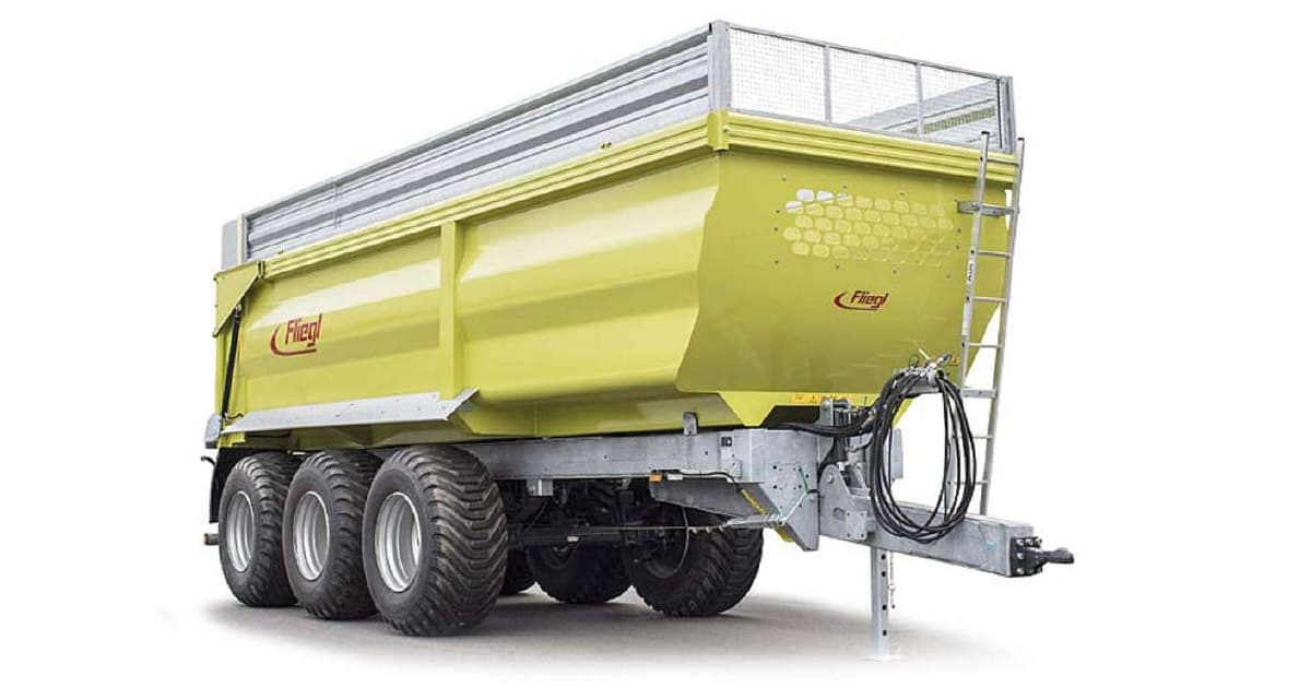 Самосвальный прицеп Fliegl TMK tridem