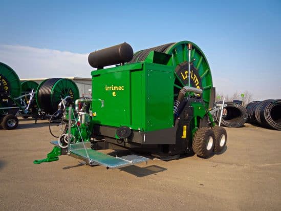Hose-reel irrigator Irrimec Master MDT8/2 MP INSO
