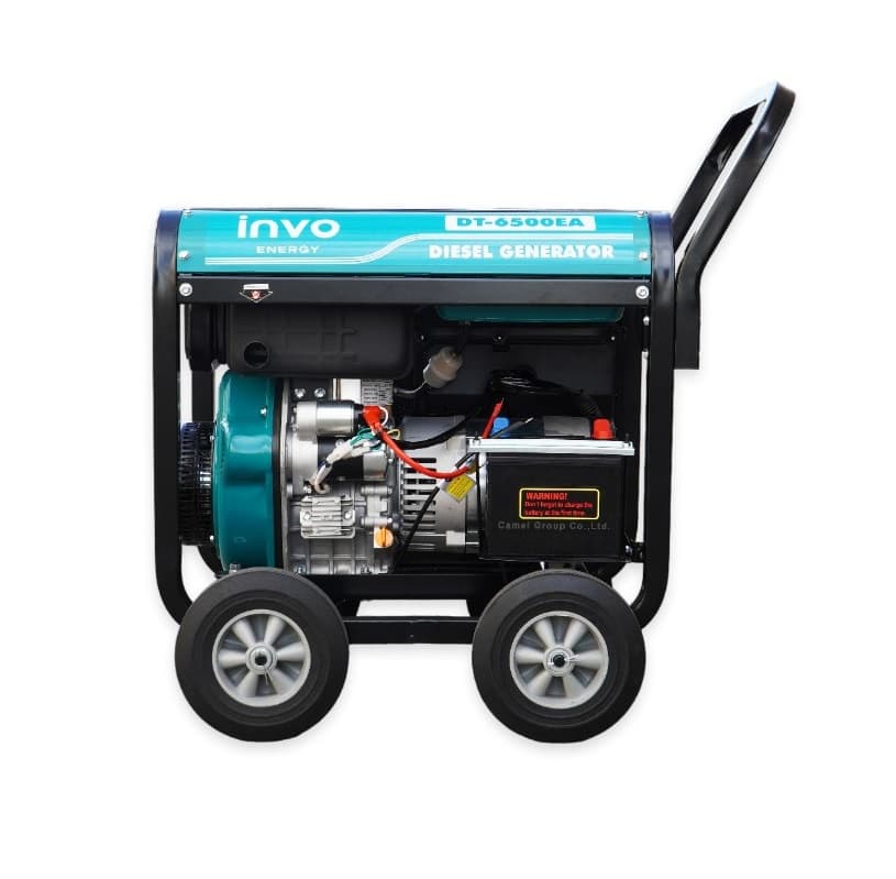 Генератор дизельный  INVO DT-6500EA,6/6,5кВт, 230/380В