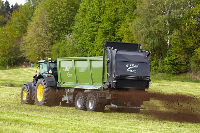 Manure spreader Fliegl KDS 260 Muck Control