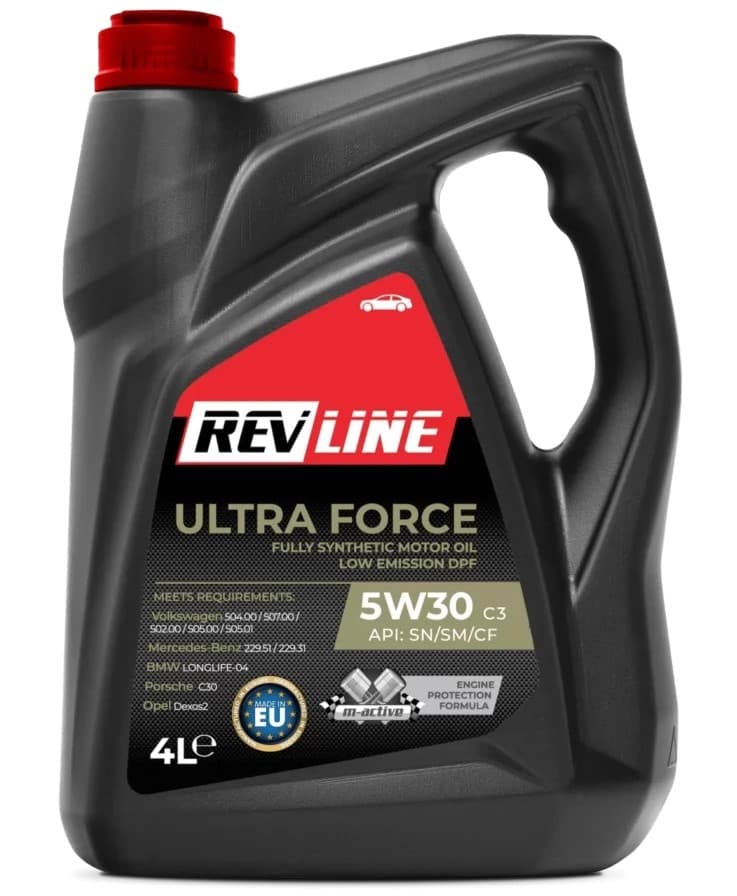 Revline моторное масло Ultra Force C3 5W-30