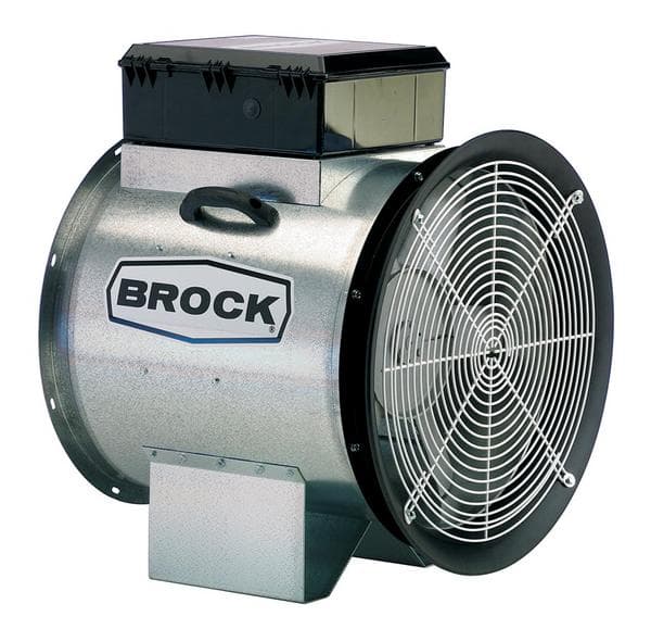 Brock Осьові вентилятори