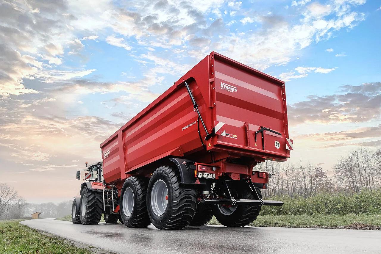 Самосвальный прицеп Krampe ProBody 760