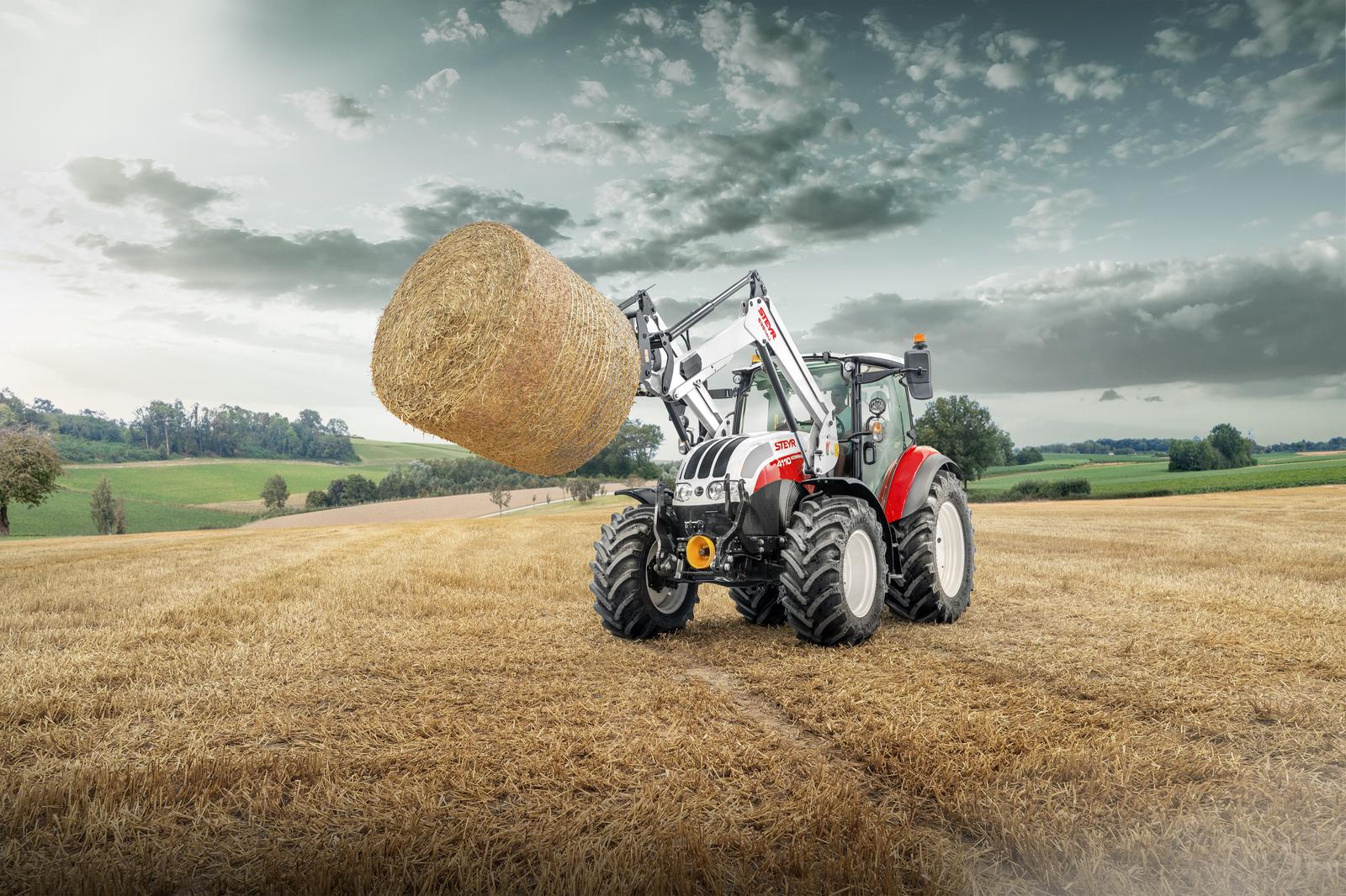 Фронтальний навантажувач Steyr S3512U