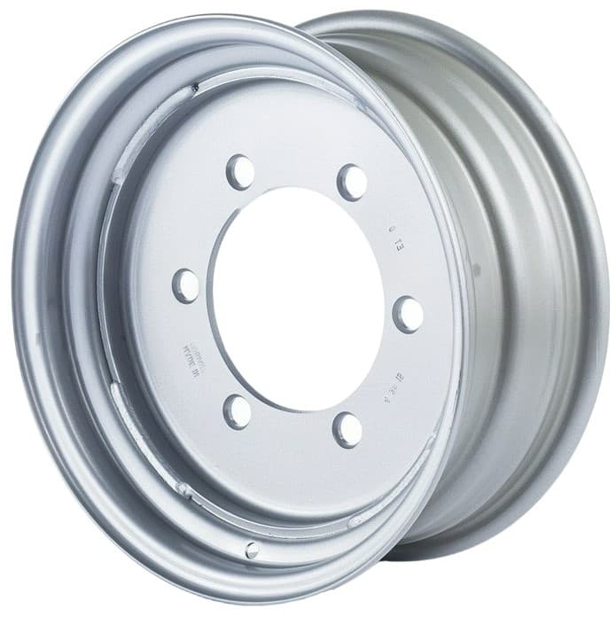 Jantsa steel wheel 9.00X15.3 6/161/205 A2/21.5 ET0 Silver VG RAL 9006 91582 JBS001