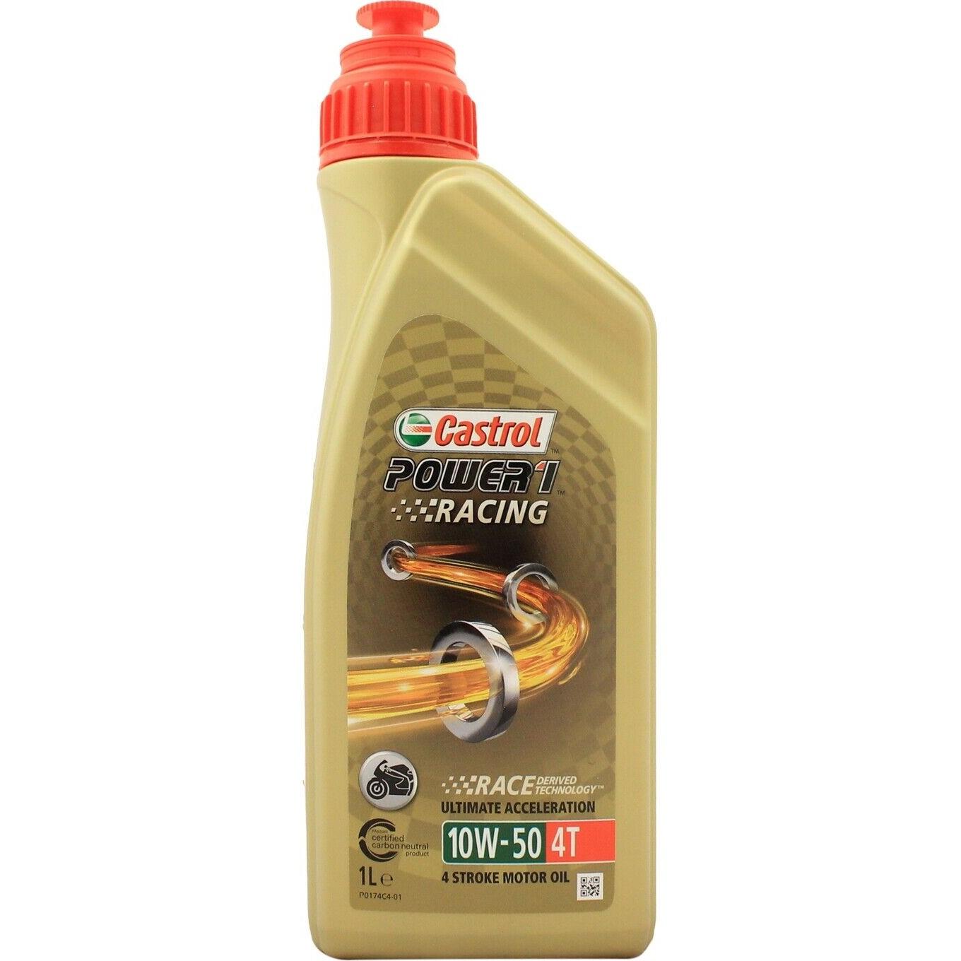 Castrol моторна олива Power 1 Racing 4T 10W-50