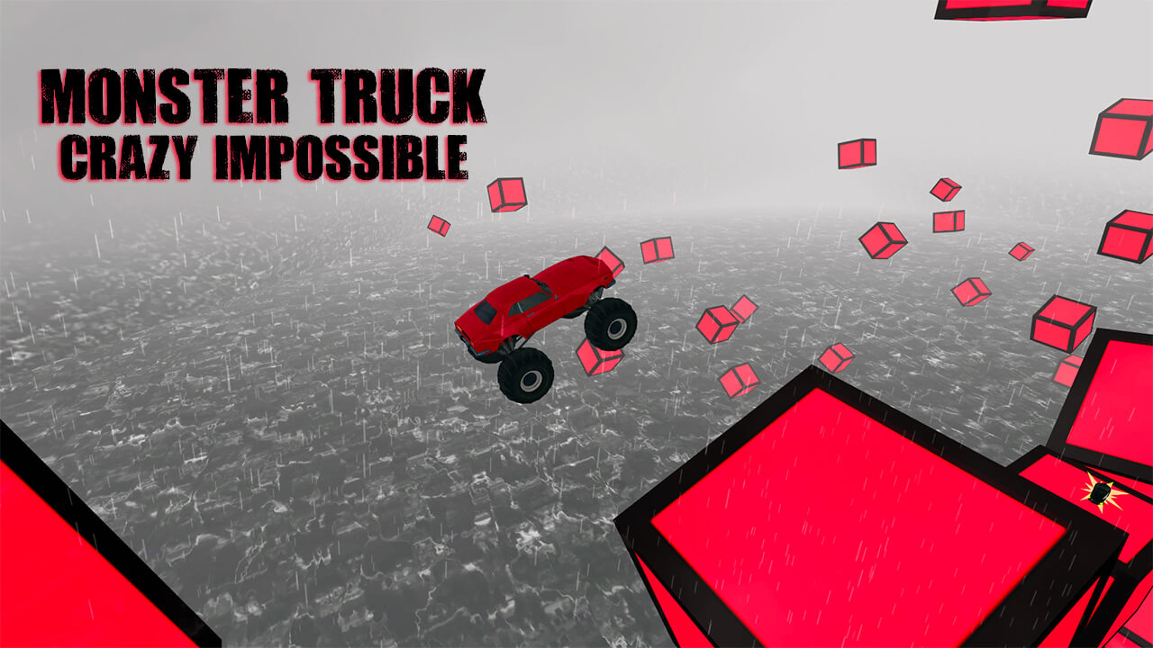 Monster Truck Crazy Impossible Logo