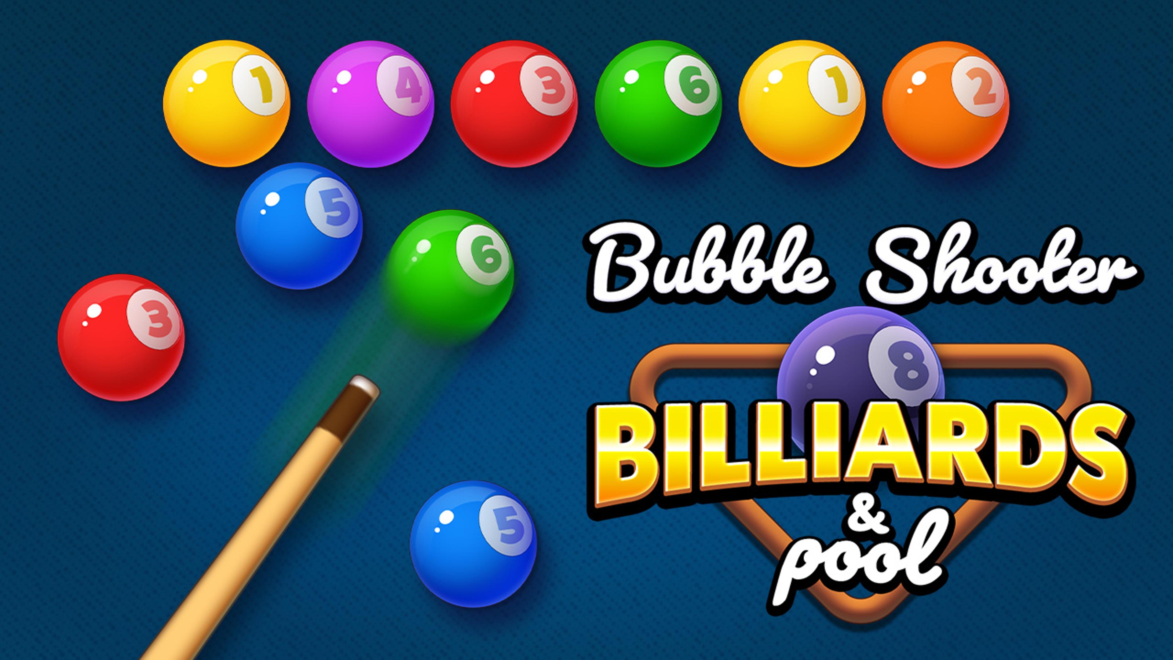 Bubble Shooter Billiards & Pool Logo