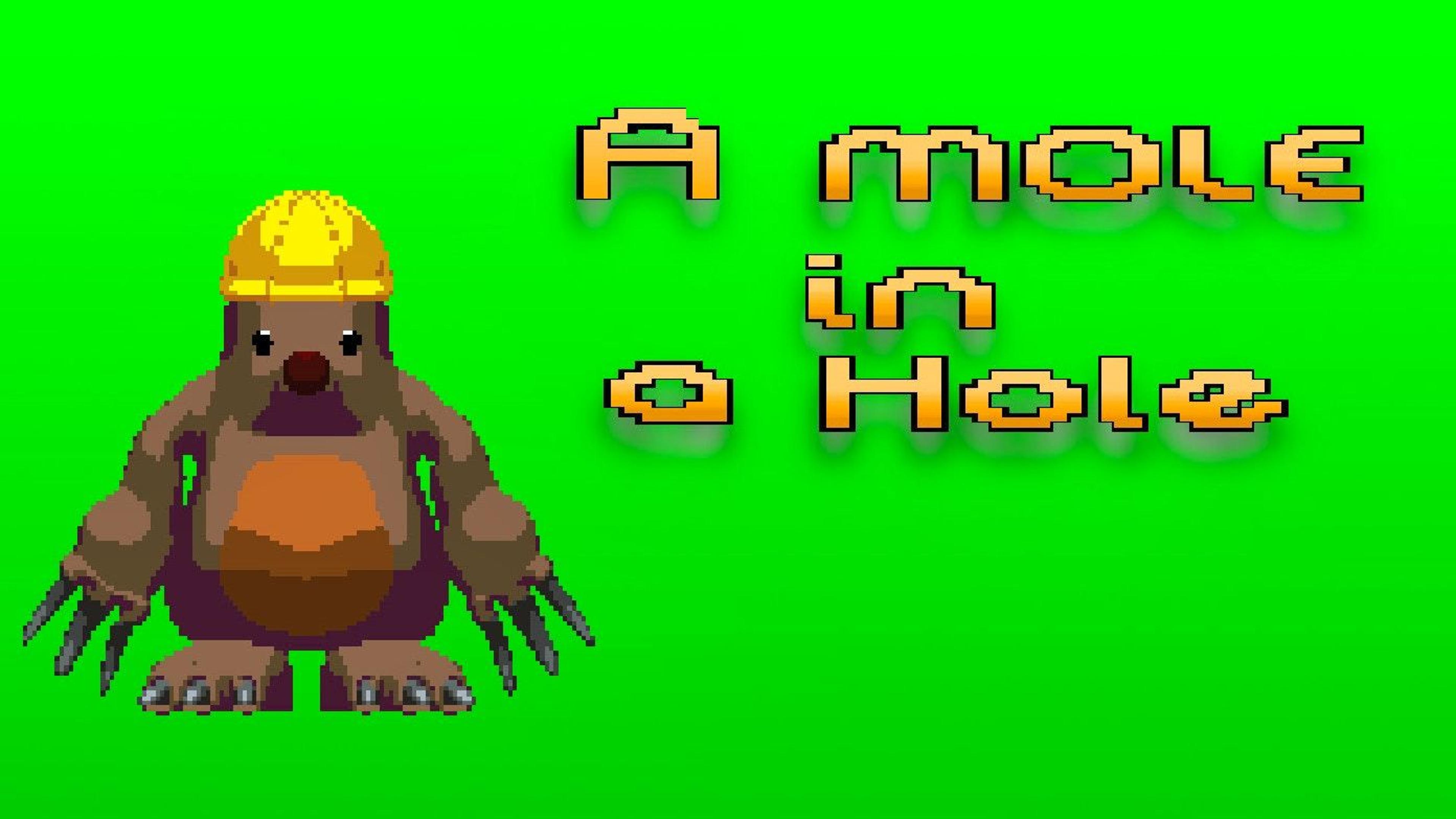 A Mole in a Hole Logo