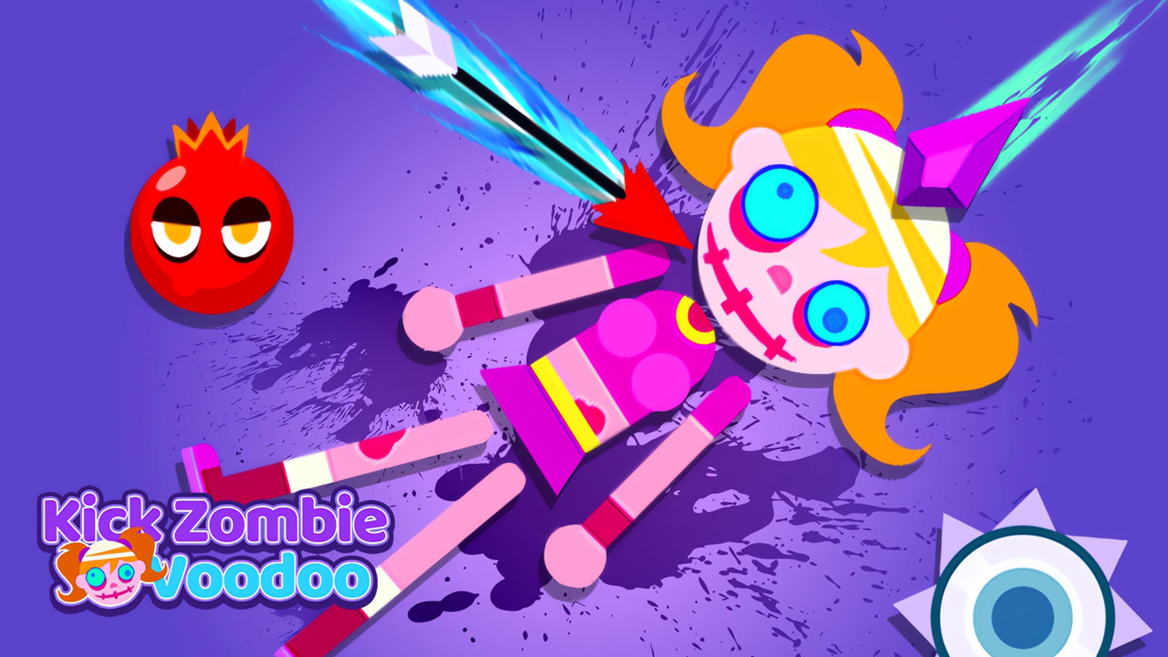 Kick Zombie Voodoo Logo