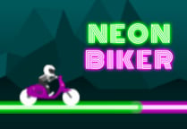 Neon Biker Logo