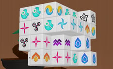 Mahjong 3D Logo