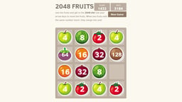 2048 Fruits Logo