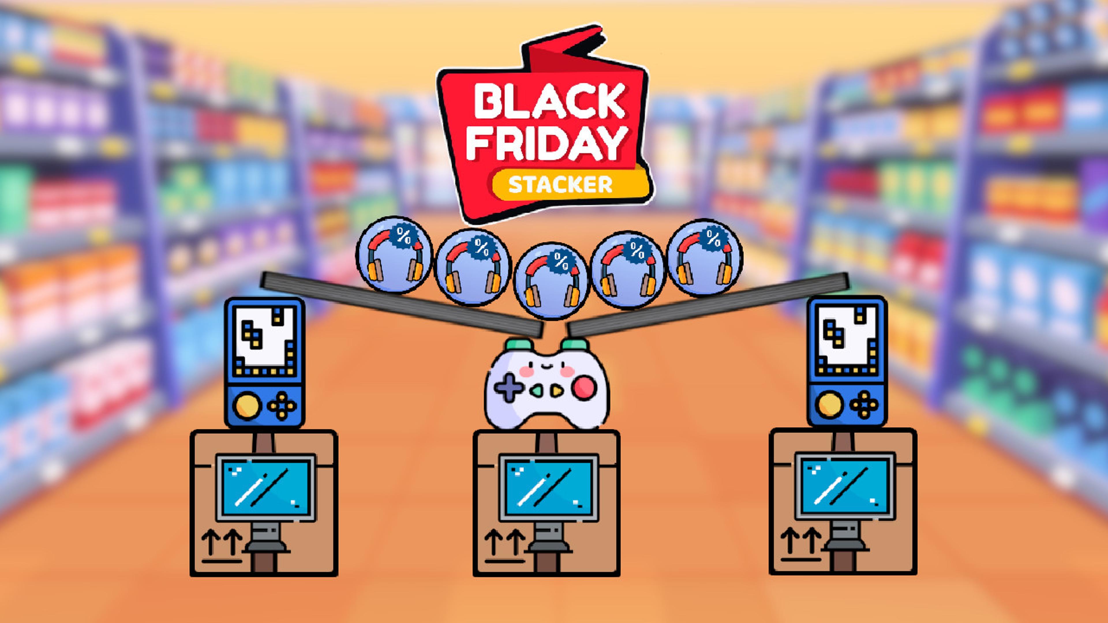 Black Friday Stacker Logo