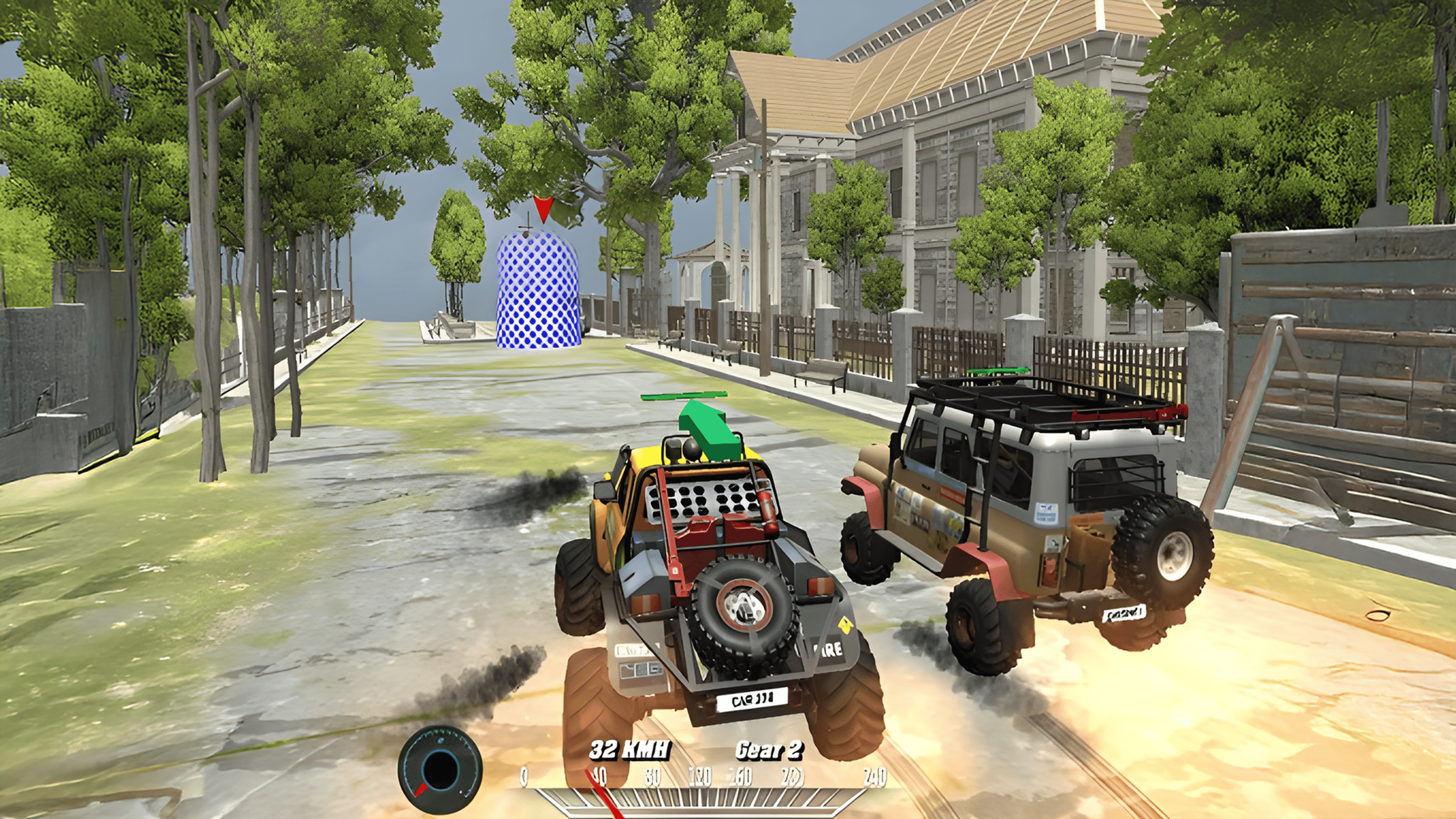 Offroad Monster Truck Forest Championship Logo