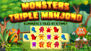 Monster Triple Mahjong Logo