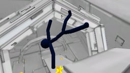 Ragdoll Physics: Stickman Logo