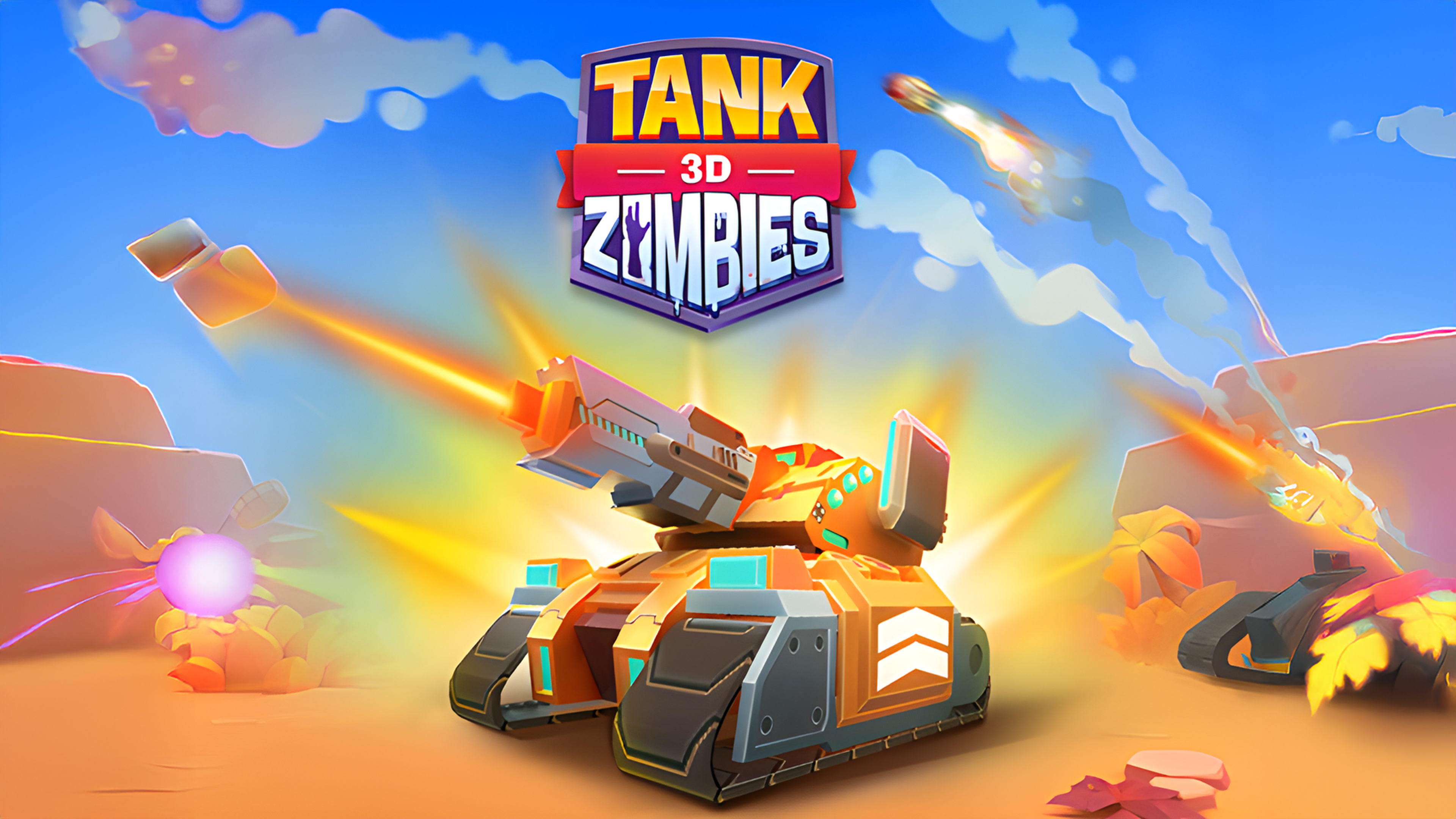 Tank Zombies 3D Logo