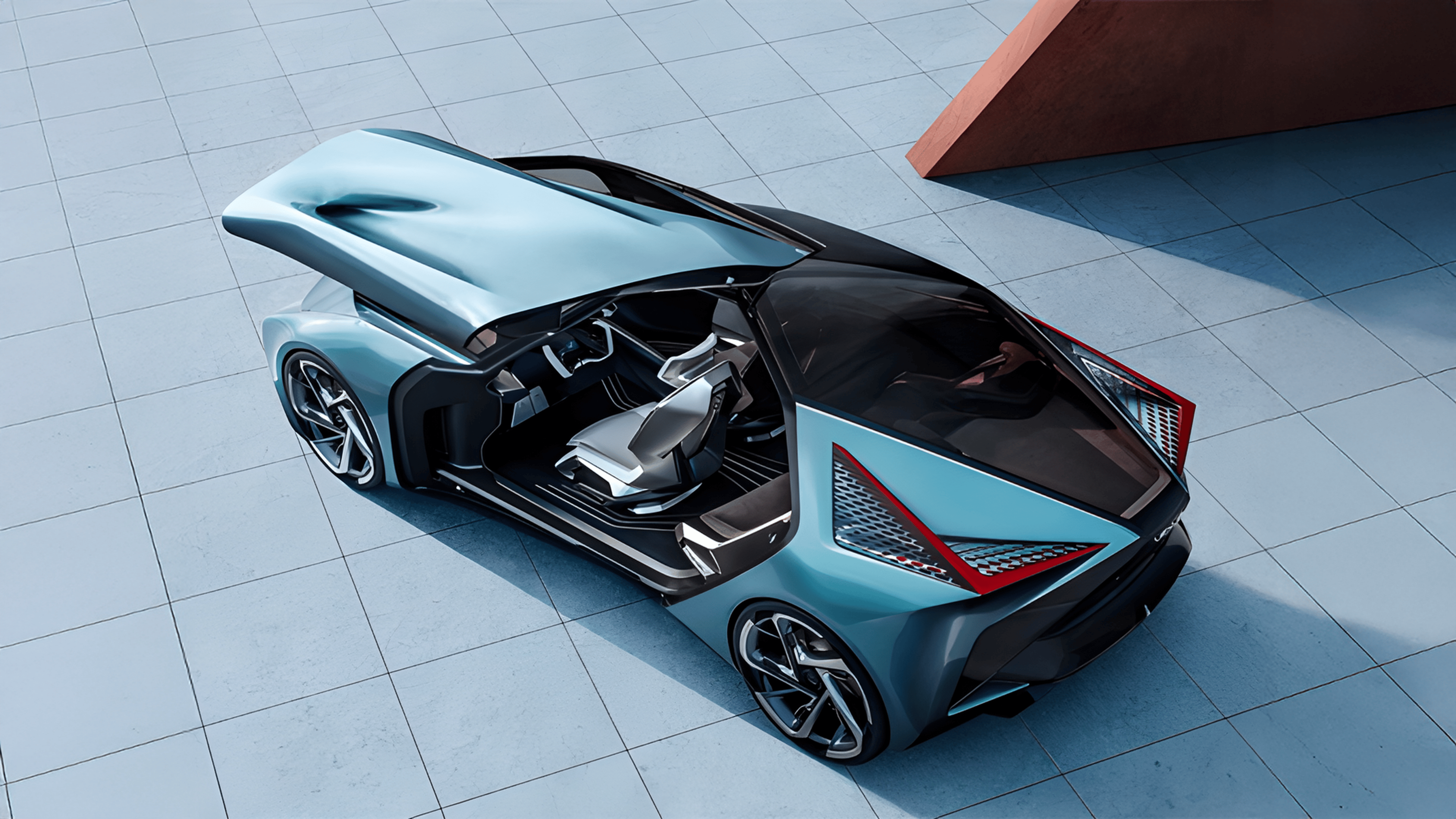 Lexus LF30 Electrified Puzzle Logo