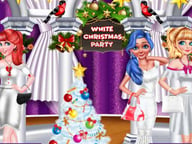White Christmas Party  Logo