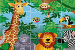 King of Jungle Jigsaw Logo