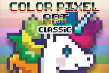 Color Pixel Art: Classic Logo