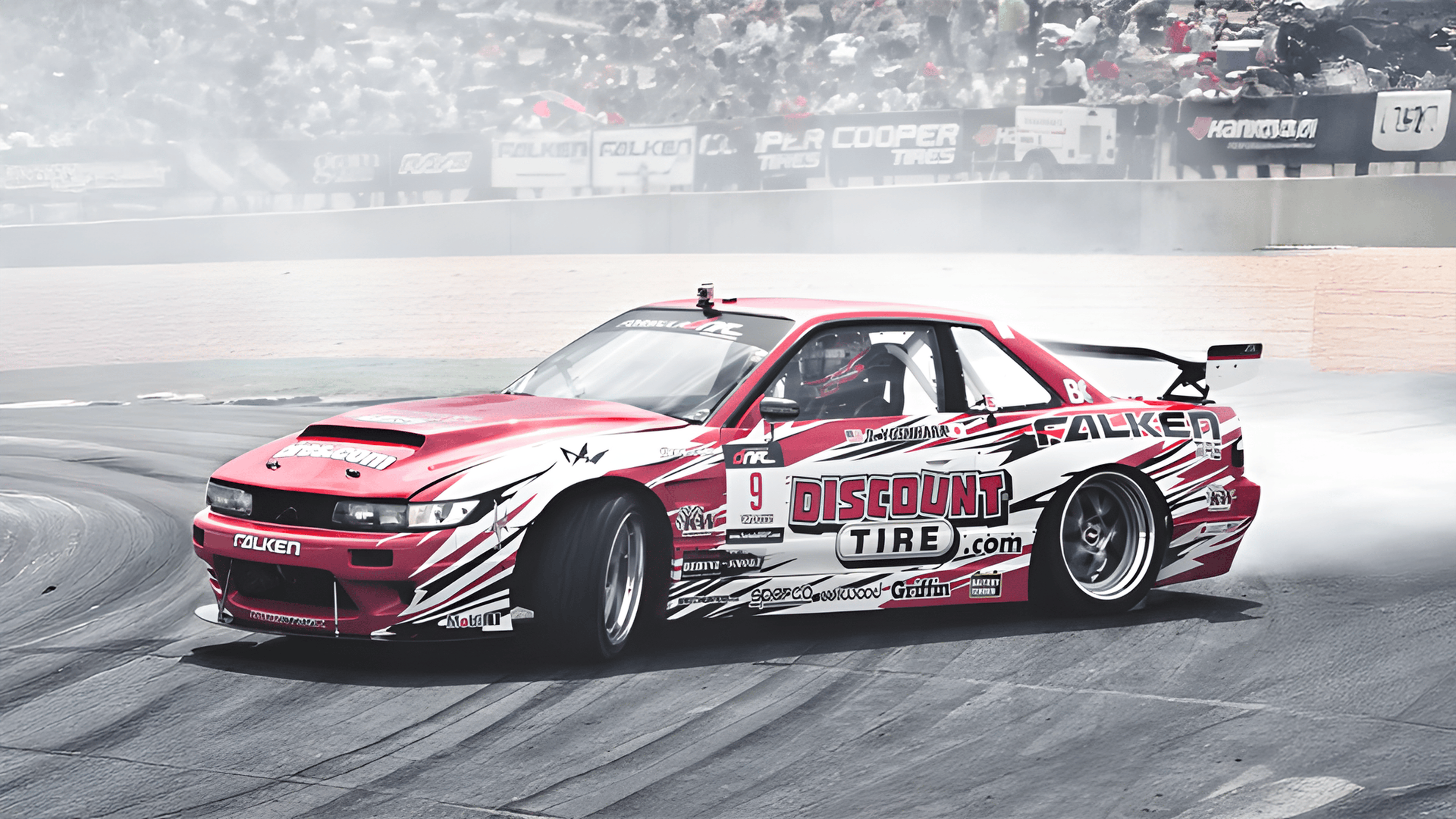 Drifting Cars Slide Logo