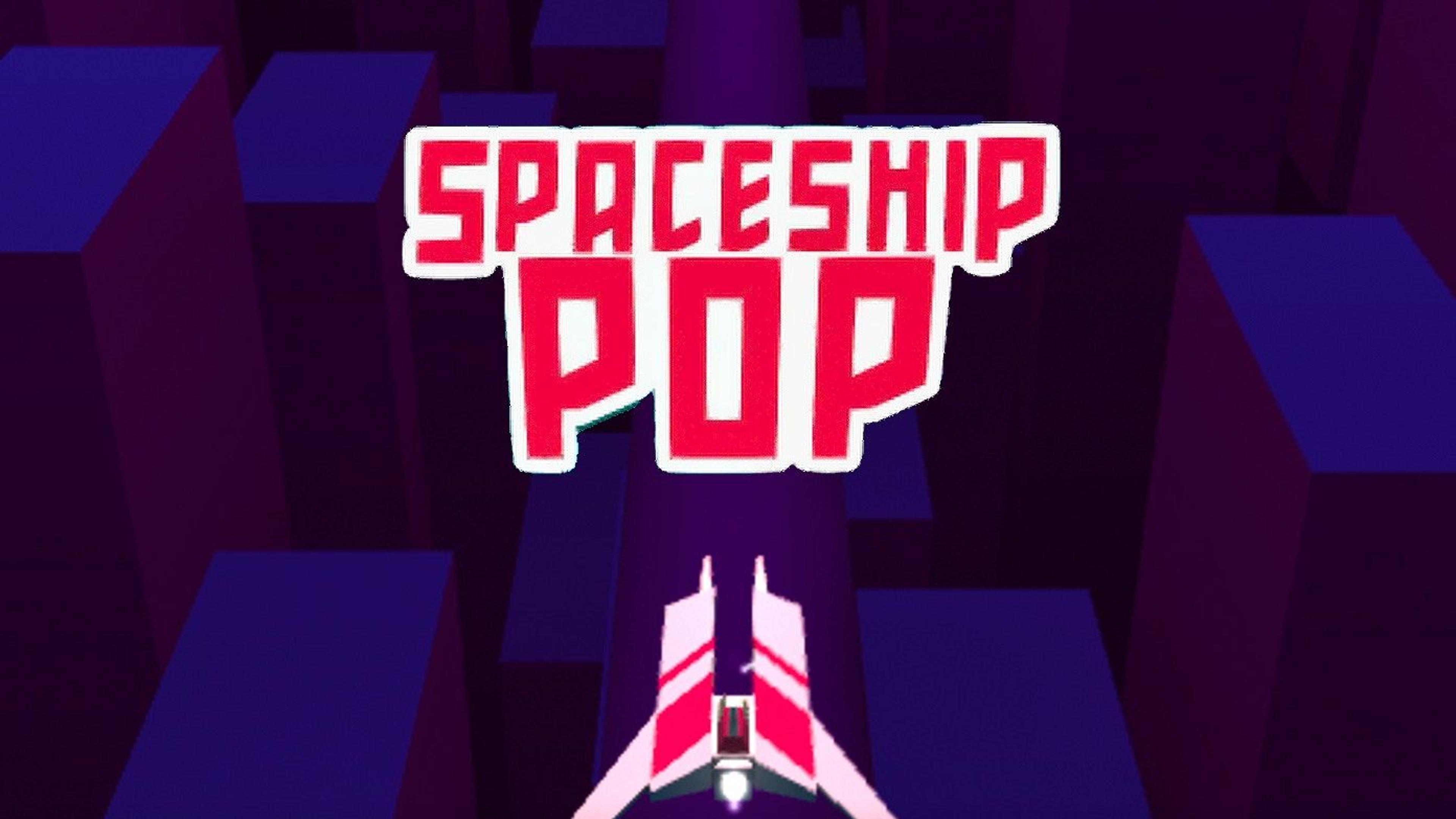 Spaceship Pop Logo