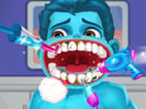 Superhero Dentist Logo