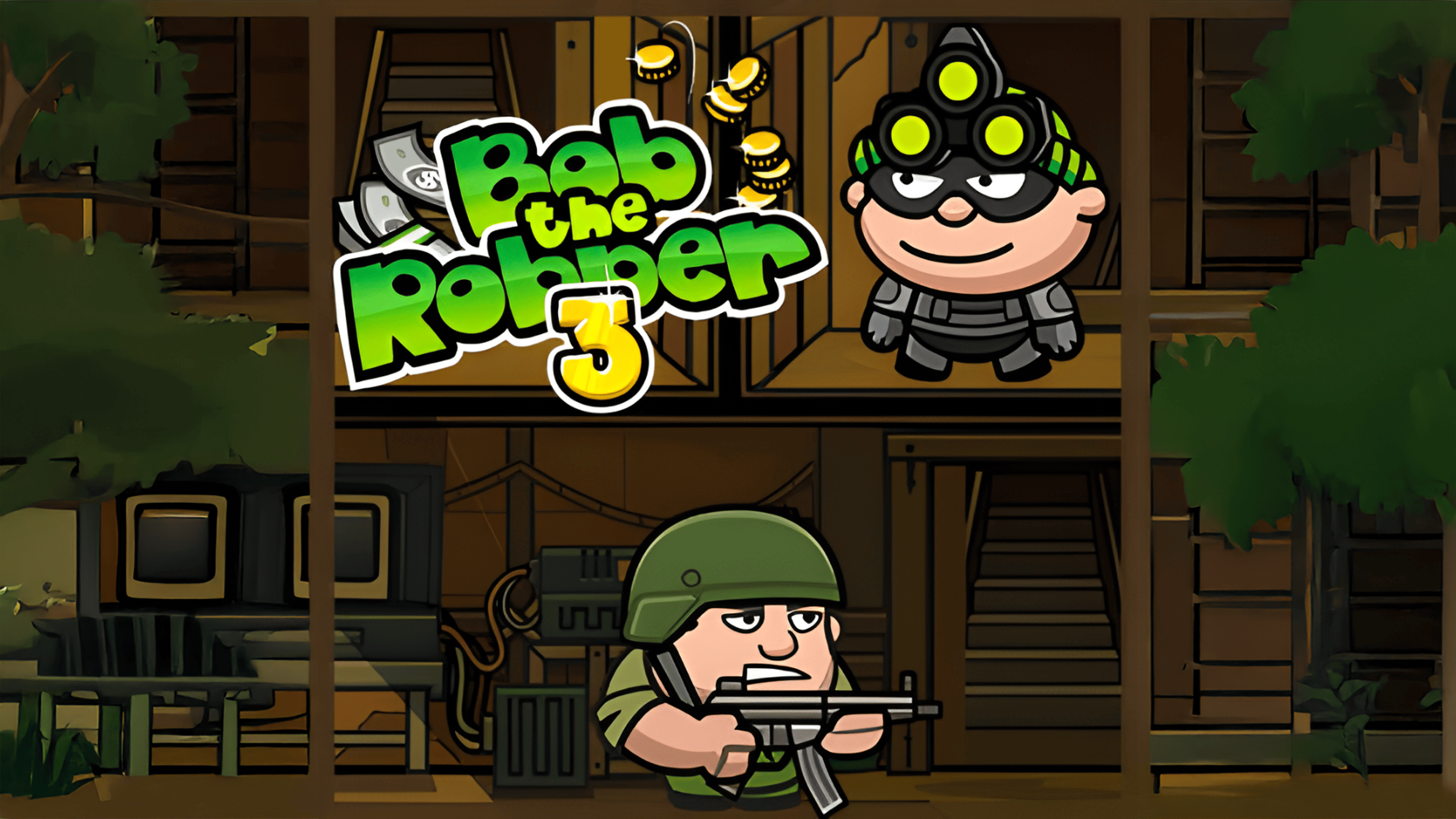 Bob The Robber 3 Logo