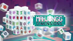 Mahjongg Dimensions 350 seconds Logo