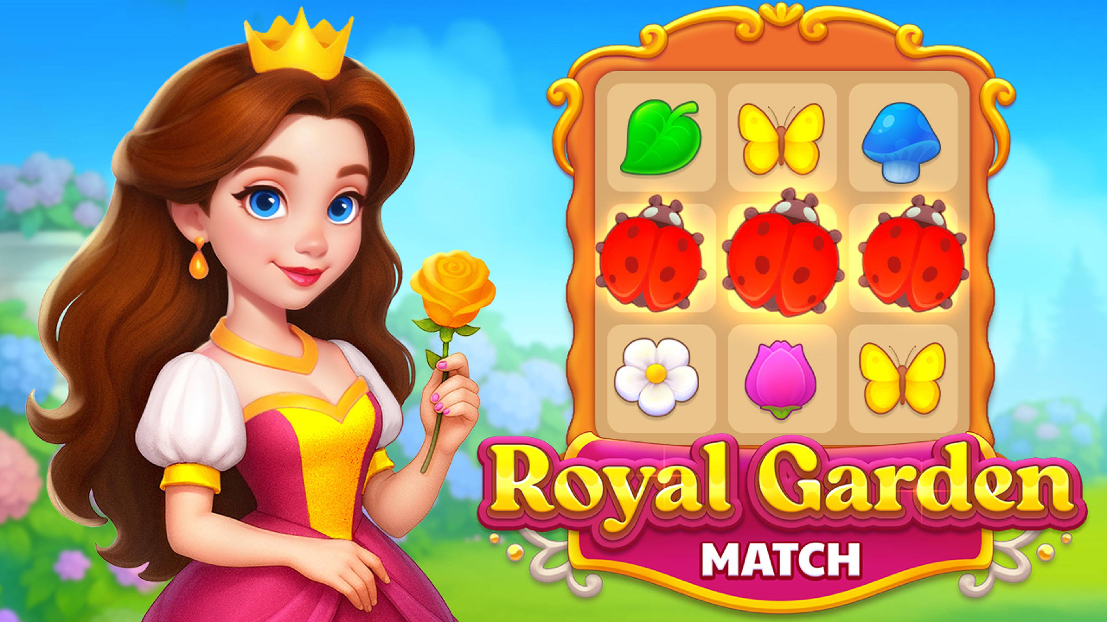 Royal Garden Match Logo