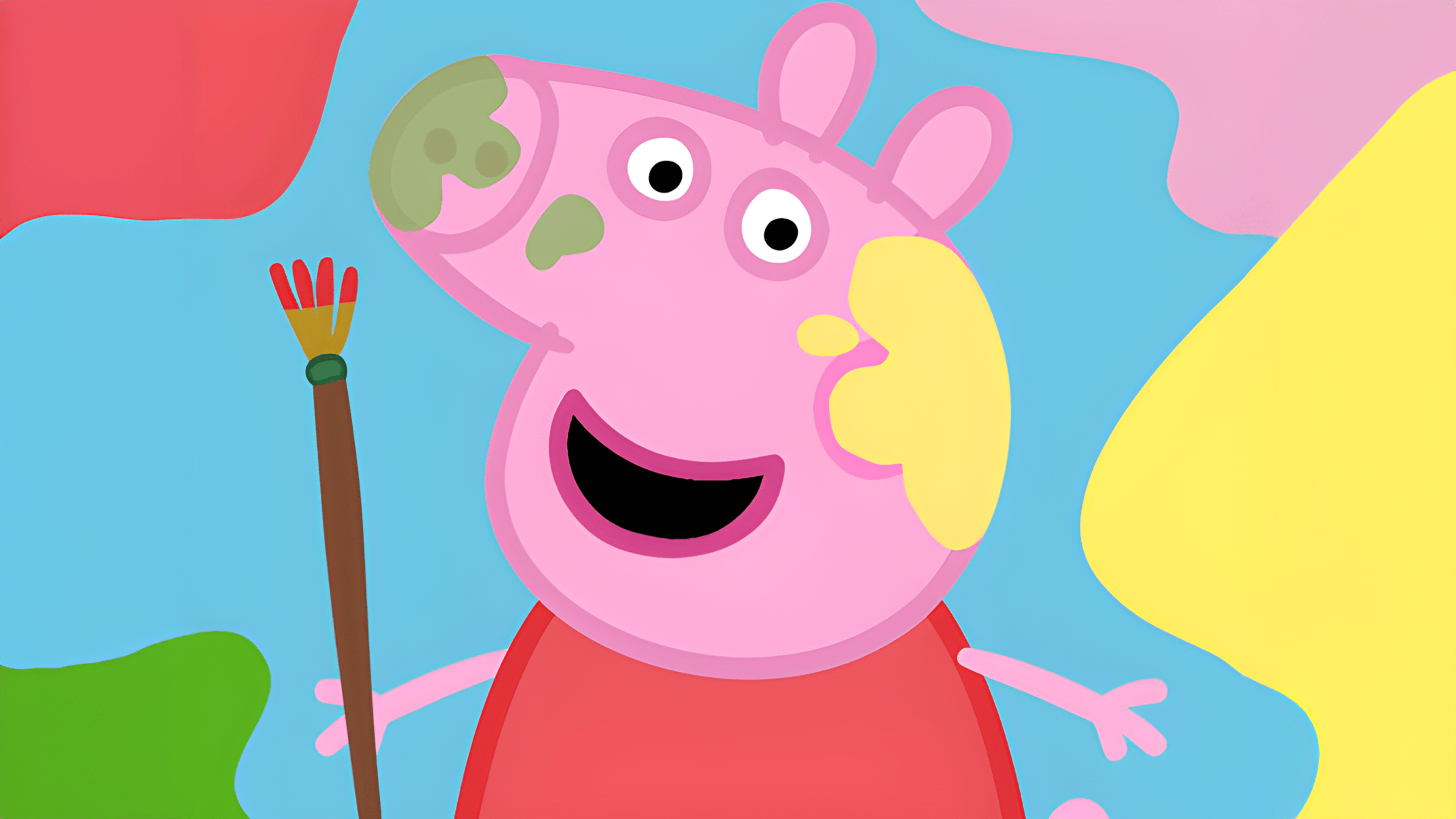 Cute Pigs Paint Box Logo